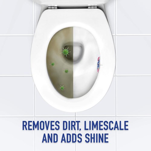 Harpic Active Fresh toilet rim block 6 Powers freshen toilet bowls for up to 4 weeks. With 6 powerful actions to keep toilet bowls looking and smelling fresh in a Sparkling Citrus scent. For shine, dirt removal, anti-limescale and more.