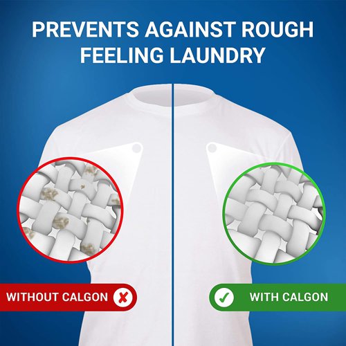 These Calgon Express Powerball tablets contain a high concentration of anti-limescale actives which dissolve limescale when the washing cycle commences and continue throughout the washing process, providing total protection from limescale build up. Each tablet is individually wrapped to provide a convenient, no mess, measured dose. 45 tablets supplied.