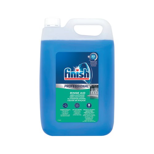 Finish Professional Dish Washer Rinse Aid 5 Litre (Pack of 2) 94364