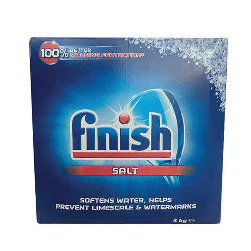 Finish Dishwasher Salt Bag 4kg Pack of 4 3227616