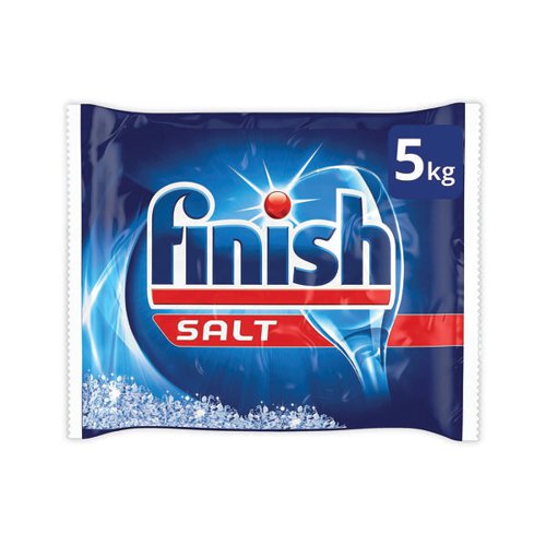 Finish Dishwasher Salt Bag 5kg (Pack of 4) 2713