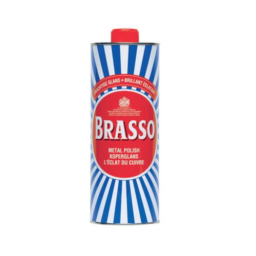 Brasso liquid polish is a traditional metal polish designed to remove tarnish from brass, copper, chrome and stainless steel. Renews metal surface and leaves a long-lasting shine. Supplied in a case of 6 bottles, each bottle is 1 litre volume.