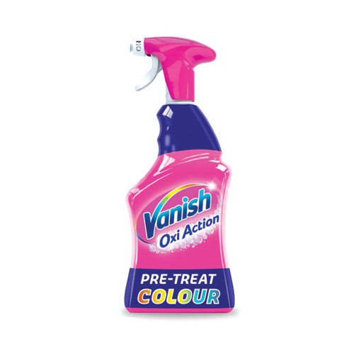 Vanish Oxi Action Fabric Stain Remover Spray 500ml (Pack of 6) 3077459