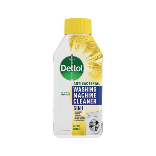 Dettol Washing Machine Cleaner Lemon 250ml 3253195 Laundry Products RK78725