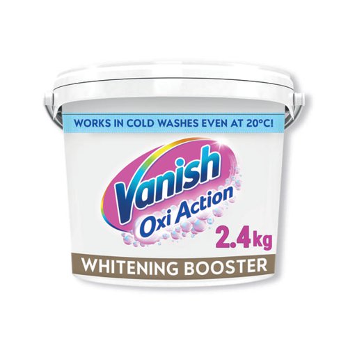 Vanish Oxi Action Stain Remover Powder For Whites 2.4Kg 3262152
