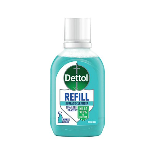 Dettol Surface Cleanser Spray Refill Original 50ml Pack Of 15 3276912