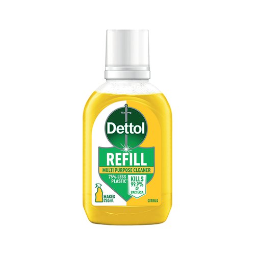 Dettol Multipurpose Clean Spray Refill Citrus 50ml (Pack of 15) 3276916 RK80887 Buy online at Office 5Star or contact us Tel 01594 810081 for assistance