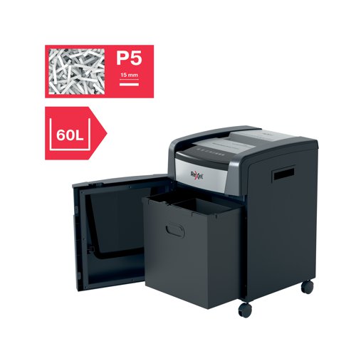 Rexel Momentum Extra XP514Plus Micro Cross-Cut Shredder 2x15mm 2021514MEU RM62552 Buy online at Office 5Star or contact us Tel 01594 810081 for assistance