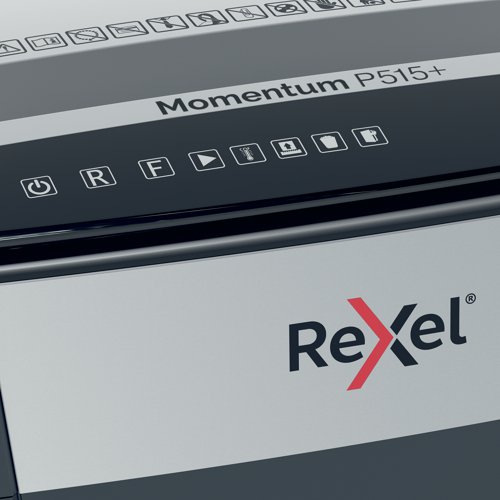 Rexel Momentum P515Plus Micro Cross-Cut Shredder 2021515MEU - ACCO Brands - RM62558 - McArdle Computer and Office Supplies