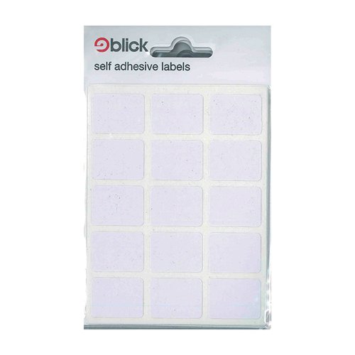 Blick White Labels 19x25mm (Pack of 2100) RS001652