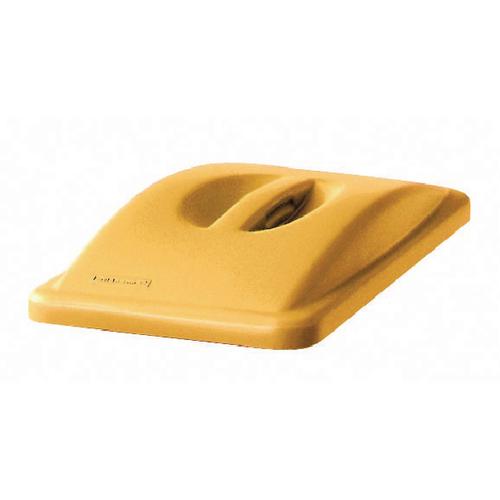 Rubbermaid Slim Jim Handle Top Lid Yellow 2688-88-YEL