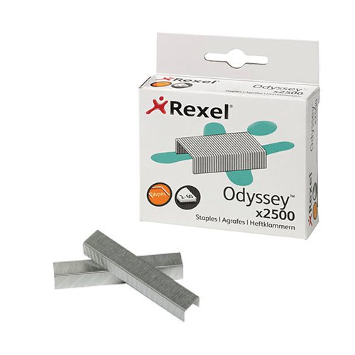 Rexel Odyssey Heavy Duty Staples (Pack of 2500) 2100050 RX04856