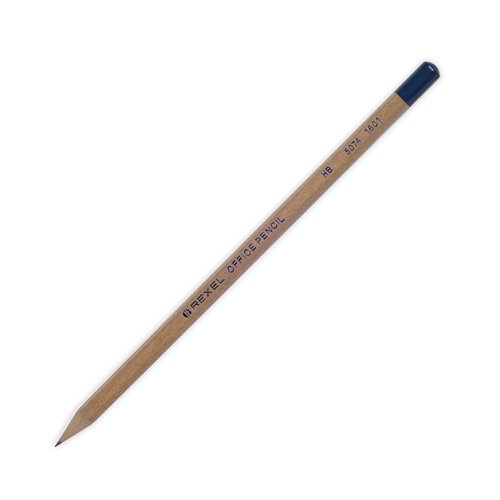 RX34251 Rexel Office HB Pencil Natural Wood (Pack of 144) 34251