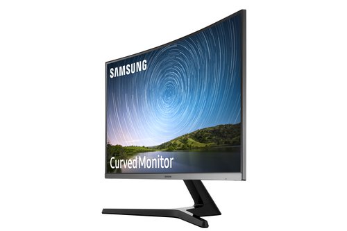 SAM67282 Samsung 32 Inch CR50 FHD LED Curved Monitor 1500R 1920x1080 pixels Grey LC32R500FHPXXU