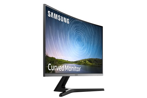 Samsung 32 Inch CR50 FHD LED Curved Monitor 1500R 1920x1080 pixels Grey LC32R500FHPXXU Desktop Monitors SAM67282