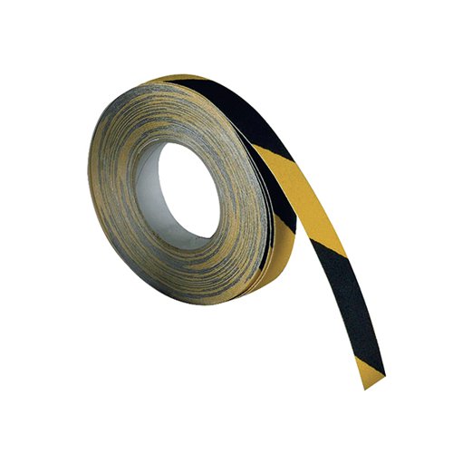 VFM Black /Yellow Self-Adhesive Anti-Slip Tape 50mmx18.3m 317720
