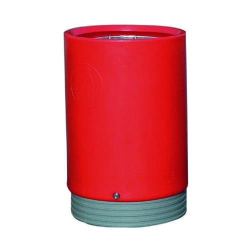 Outdoor Open Top Bin 75 Litre Red 321778