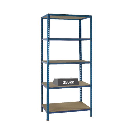 Medium Duty Bays Shelf Size 900x400mm Blue 379623