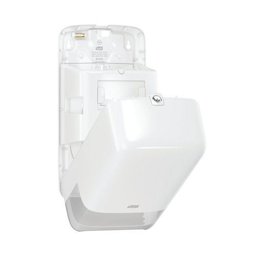 Tork T6 Twin Mid-Size Toilet Roll Dispenser White 557500 Toilet Roll Dispensers SCA38212
