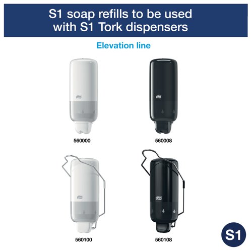 Tork Hand Washing Liquid Soap 1 Litre (Pack of 6) 420810