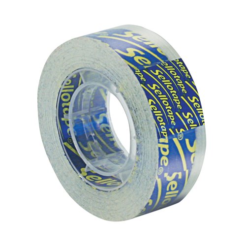 Sellotape Super Clear Tape 18mm x 10m (Pack of 50) 1443330 Adhesive Tape SE05016