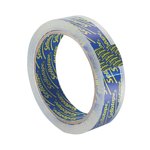 SE05022 | This extra high clarity Sellotape Super Clear Tape provides a professional, transparent finish. Strong and extra thick, the tape is easy to unwind and to tear, with no need for scissors. An easy starter tab helps you to find the end quickly and the tape is anti-tangle for better control. This pack contains 6 rolls of tape measuring 24mm x 50m.