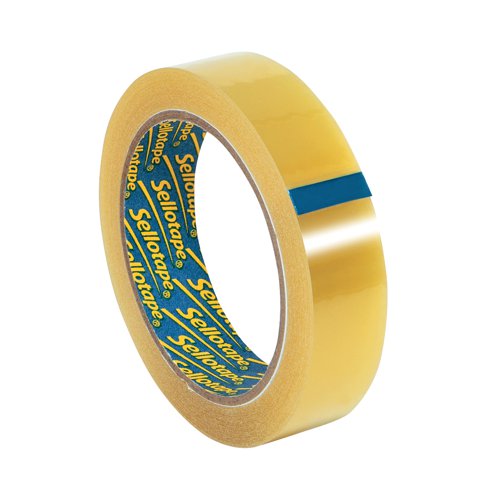 SE05591 | Ideal for everyday use, this classic adhesive tape provides excellent adhesion and outstanding control. An easy tear roll lets you cleanly break off a piece of tape, without the hassle of scrunched ends and loose pieces. This non-static roll gives exceptional control and allows you to bond paper, card and other materials quickly and efficiently for ultimate productivity. Clear when applied, it ensures a neat and tidy finish to any bonding job. This pack contains 24 rolls of tape measuring 24mm x 50m.