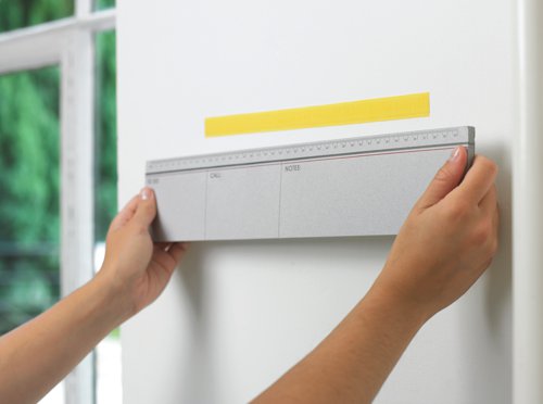Suitable for indoor use, eliminate the need for nails and screws with this ultra strong, flexible adhesive from Sellotape. Suitable for a range of DIY jobs, the hook and loop system provides non-permanent adhesion for hooks, signs, pictures, displays and more. This pack contains a hook and loop strip measuring 20mm x 6m.