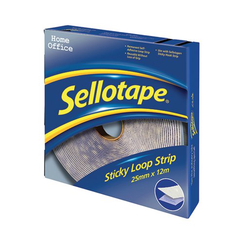 Sellotape Sticky Loop 25mm x12 Metres 2265 830230