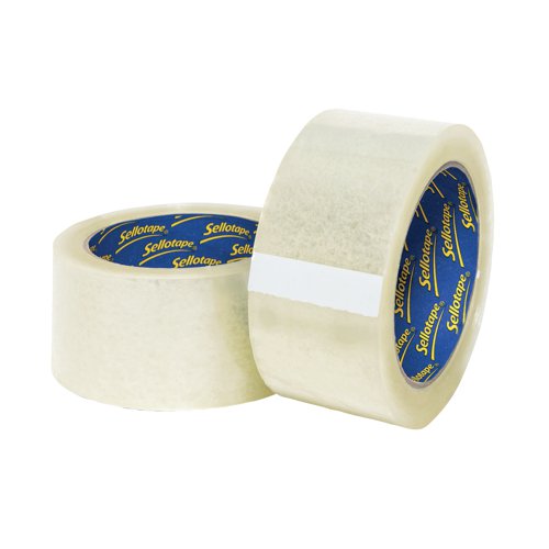 This extra strong, extra thick and super sticky polypropylene tape provides a reliable hold for your packages, parcels and cartons. The strong adhesive will hold firm, helping to keep contents protected during transit. The tape is designed to apply cleanly with no bubbles and no splitting. This pack contains 6 clear rolls of tape measuring 50mm x 66m.