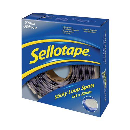 Sellotape Sticky Loop Spots Pack of 125 4099 531368