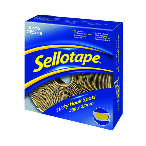 Sellotape Sticky Hook Spots 22mm (Pack of 400) 1445175