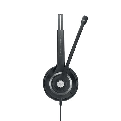 Epos Impact SC 260 USB MS Ii Wired Binaural Headband Headset Black 1000579 Headsets & Microphones SEN00354
