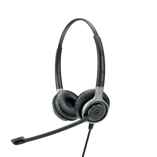 Epos Impact Sc 660 Usb Ml Wired Headband Headset Black Silver 1000553