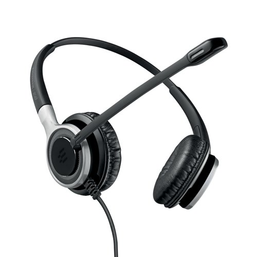 Epos Impact SC 660 USB ML Wired Headband Headset Black/Silver 1000553 Headsets & Microphones SEN00471