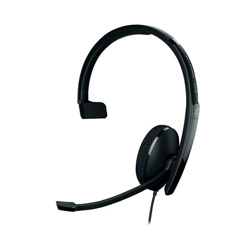 Sennheiser Epos Adapt 130 T Monaural USB Headset Black 1000899 Headsets & Microphones SEN00700