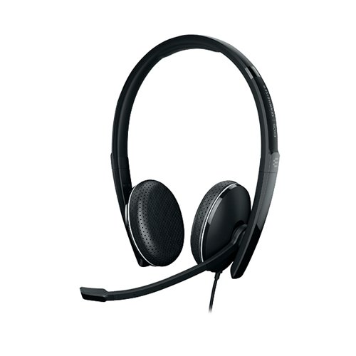 This Sennheiser Adapt 165T headset with 3.5mm Jack is Microsoft Teams certified and UC optimised for maximum performance with a dedicated Microsoft Teams button. Featuring large on-ear, noise-dampening earpads for and all day comfort and a boom arm which folds away discreetly when not in use. With superior stereo sound, the Adapt 100 series adapts to the user whether at the workstation, around the office on a daily commute.