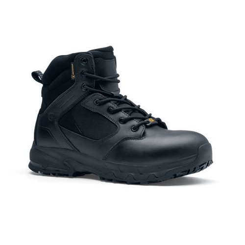 Shoes For Crews MAPS Defense High Cut Safety Waterproof Boots Black 06.5