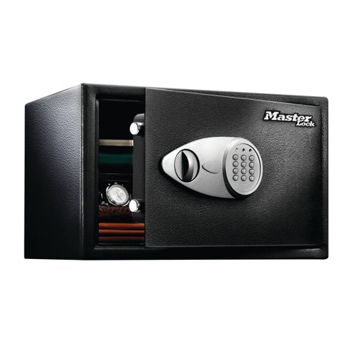 Master Lock Laptop Safe Electronic Lock Black 34 Litre X125mL Cash Safes SG00967