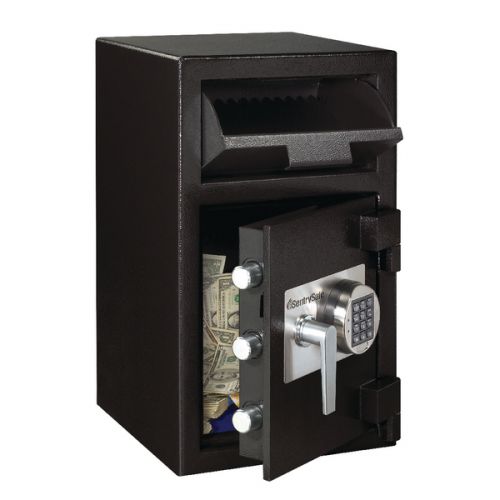 Master Lock Deposit Under Counter Safe 36.8 Litres Black DH-109E
