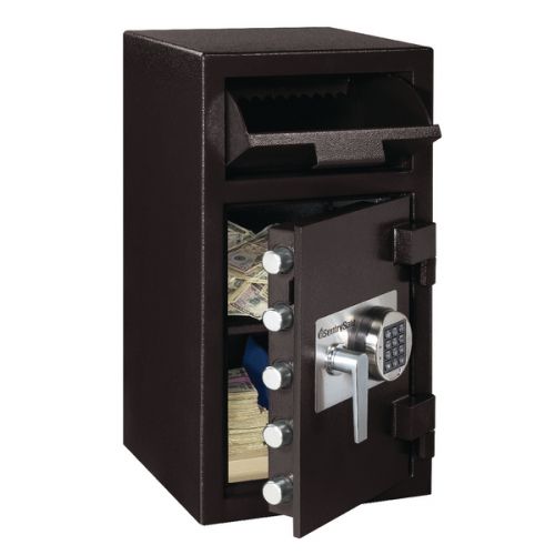 Master Lock Deposit Under Counter Safe 45.3 Litres Black DH-134E