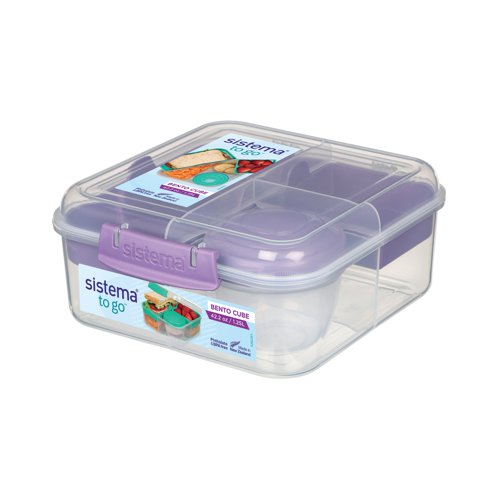 Sistema Bento Cube to Go 1.25L 21685 - Newell Brands - SIS21685 - McArdle Computer and Office Supplies