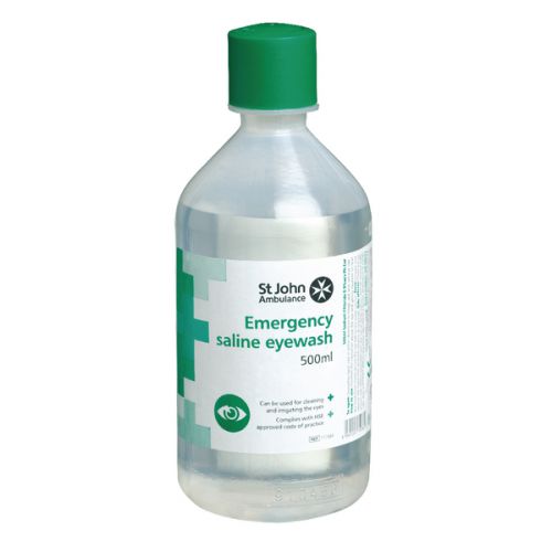 St John Ambulance Sterile Eye Wash Solution 500ml F17884