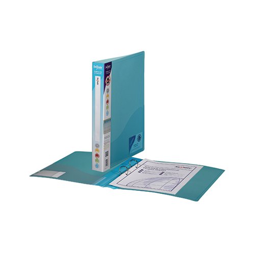 Snopake 2 Ring Binder 25mm A4 Blue (Pack of 10) 10180 - Snopake Brands - SK02692 - McArdle Computer and Office Supplies