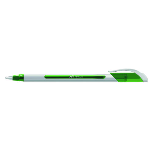 Platignum S-Tixx Ballpoint Pen Green (12 Pack) 50515