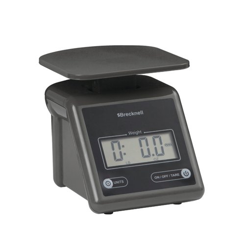 Salter Grey Compact Postal Scale (Displays weight in ib,oz,kg and grams, max weight 3.2kg) PS7