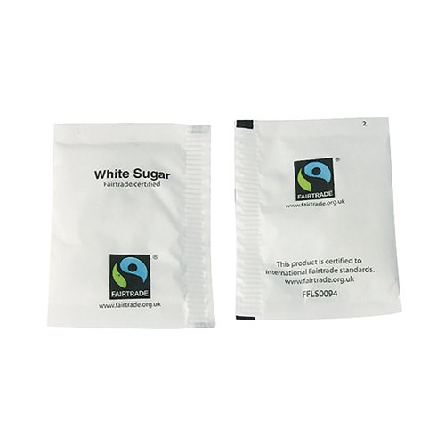 Fairtrade White Sugar Sachets [Pack 1000]