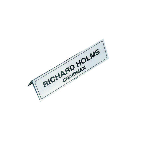 Identibadge Name Place Holder 210x65mm (Pack of 5) IBNP2