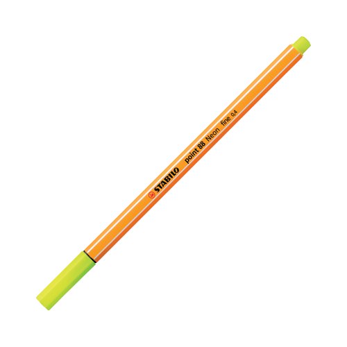 Stabilo Point 88 Fineliner Pens Neon (Pack of 6) 88/6-1 - SS49345