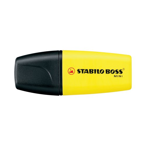 SS58307 | The quality you would expect from Stabilo Boss Original in a mini version that fits in your pocket or pencil case. Stabilo Boss Miniis perfect for use in the office, the classroom, at home or on the move. This pack contains 5 neon colours.